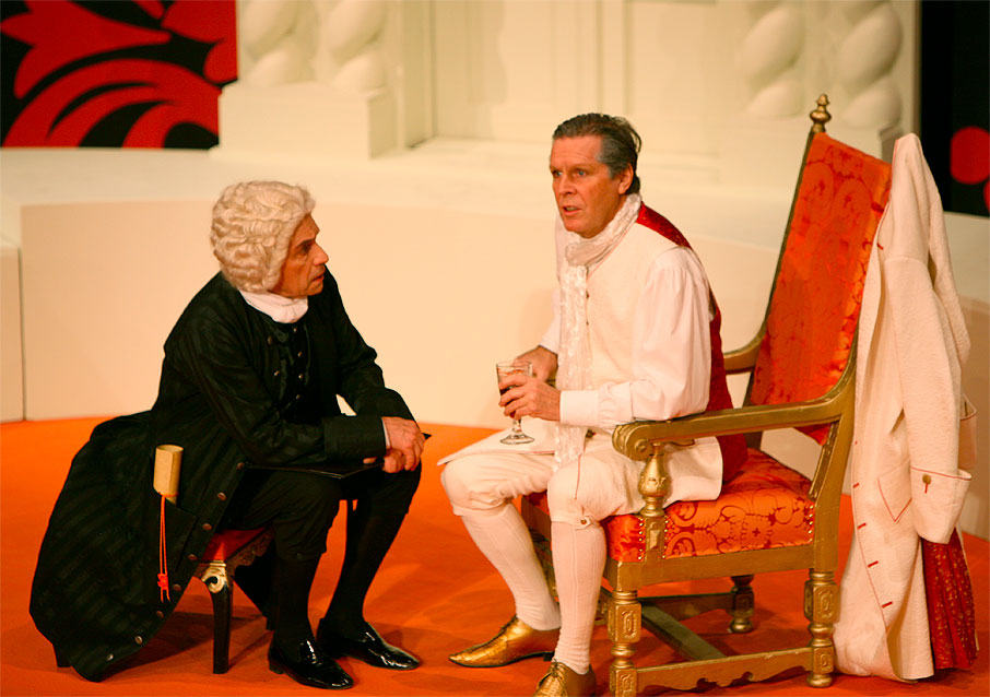 Walter Renneisen und Sigmar Solbach als Bach und Händel © Theatergastspiele Kempf GmbH