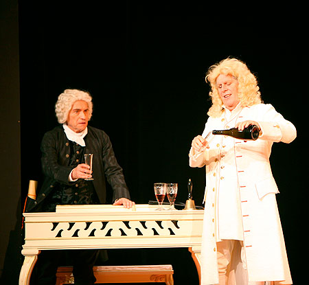 Walter Renneisen und Sigmar Solbach als Bach und Hndel © Theatergastspiele Kempf GmbH